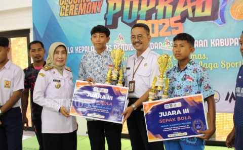 Disdikbud Jombang Apresiasi Juara POPKAB 2025