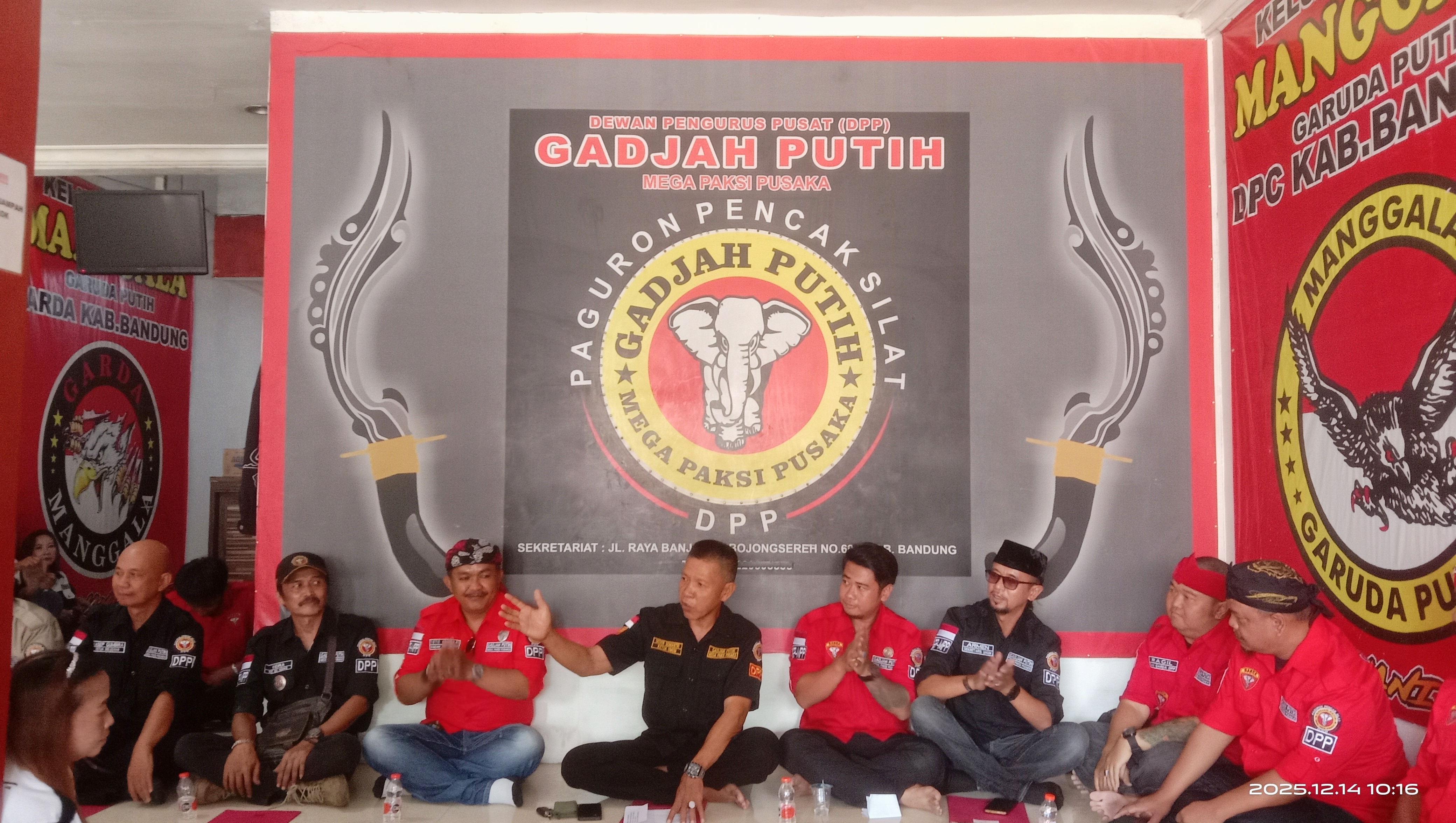 Acara Penyerahan SK Kepengurusan DPP Gadjah Putih Mega Paksi Pusaka yang Baru, Harus Lebih Maju dan Solid