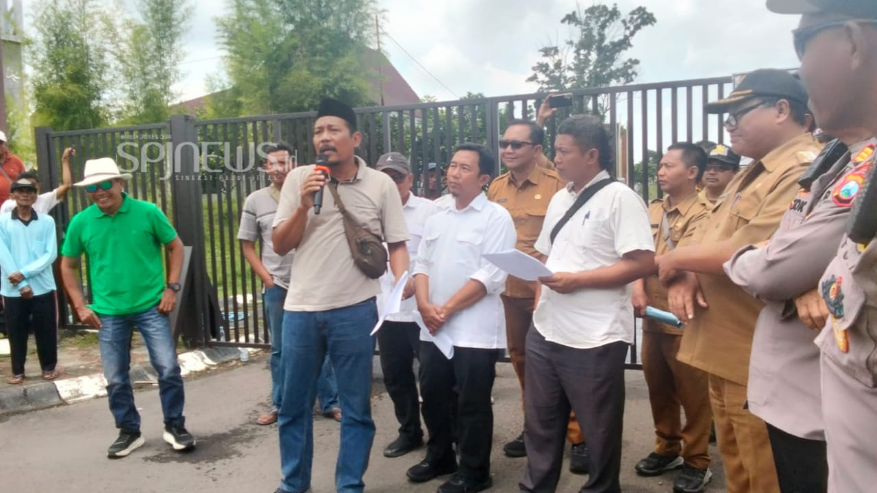 Petani Nganjuk Ancam Demo Besar Jika Kesepakatan Air Bendungan Semantok Diingkari!