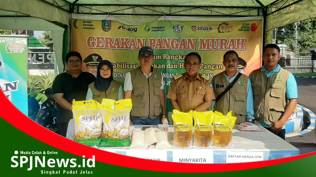 Gerakan Pangan Murah Jombang Dipadati Warga dan UMKM Lokal