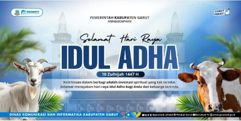Pemda Garut Mengucapkan Selamat Hari Raya Idul Adha 1447 H