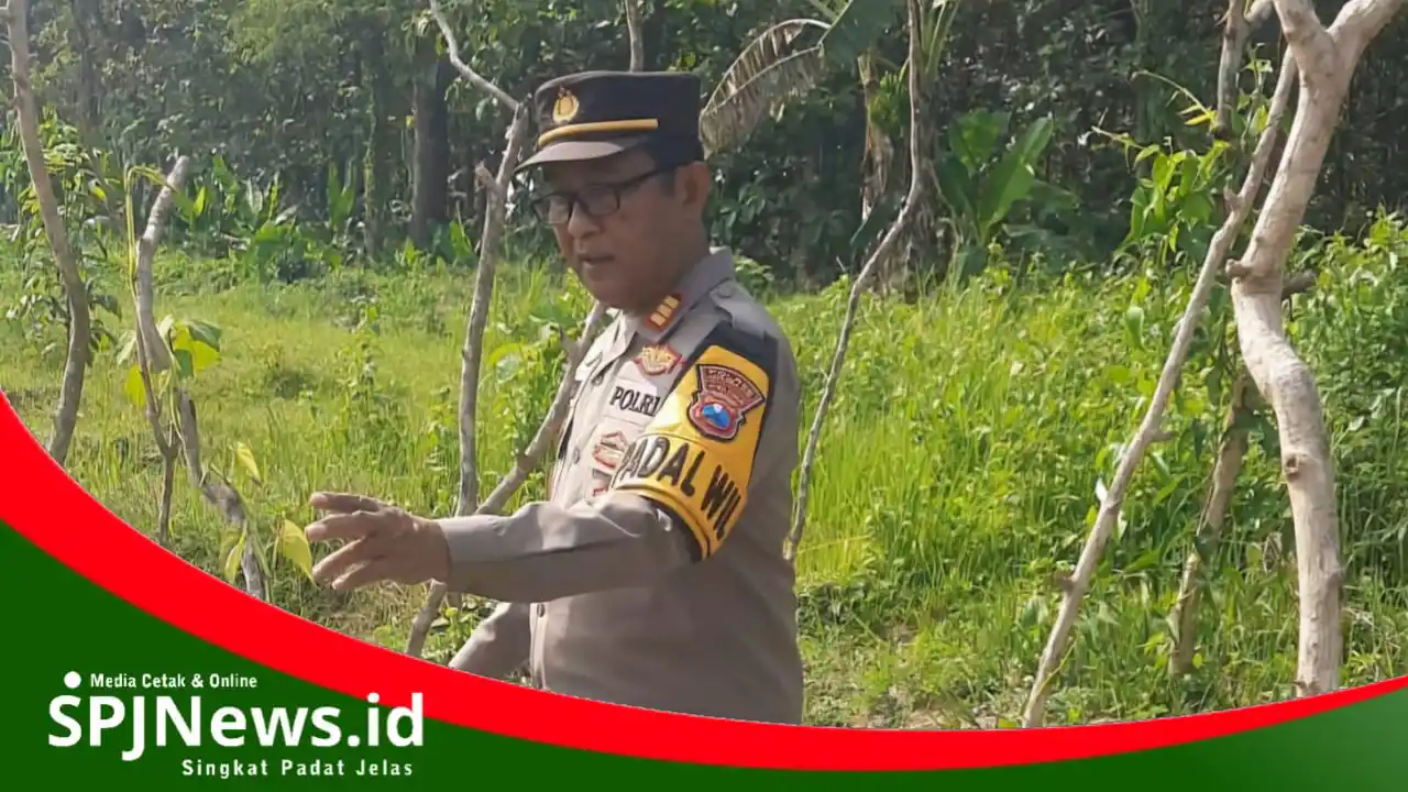 Polres Jombang Kembangkan Uwi Ungu untuk Ketahanan Pangan