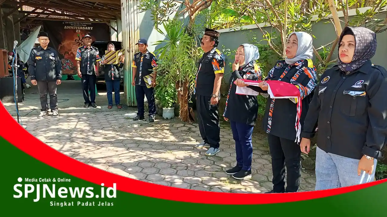 LSM GMBI Distrik Tulungagung Menggelar Upacara Bendera Peringatan Hari Lahir Pancasila 1 Juni 2026