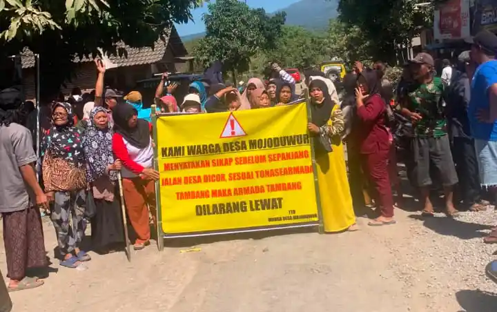 GMBI Nganjuk, Apresiasi Aksi Warga Mojoduwur, Bukti Kurangnya Kepekaan Pemkab, Atas Derita Masyarakat Bawah