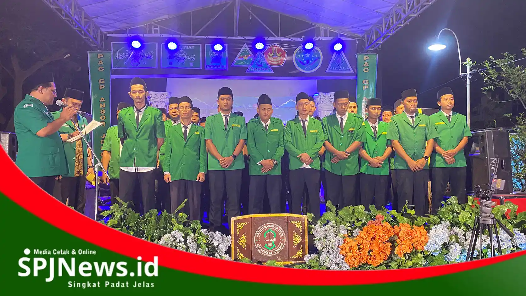 Sambut Tahun Baru 1448 H, SAP PAC GP Ansor Jogoroto Santuni Anak Yatim dan Gelar Pelantikan Pengurus Ranting Se-Kecamatan Jogoroto