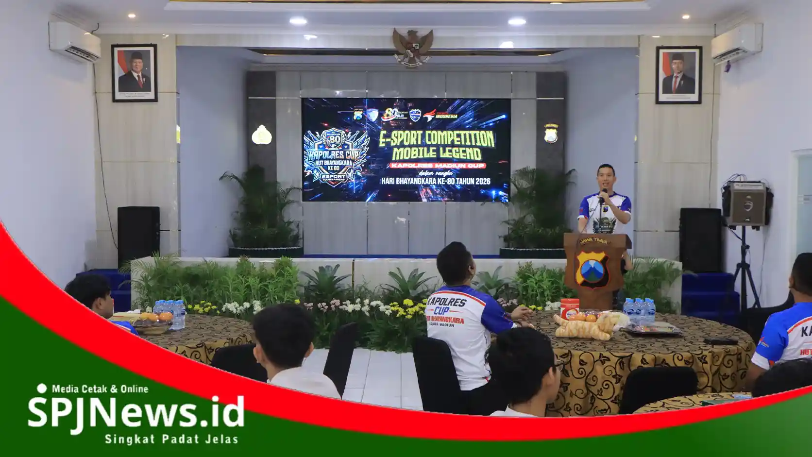 Polres Madiun Gelar Turnamen E-Sport Meriahkan Hari Bhayangkara ke-80, Wadah Positif Generasi Muda