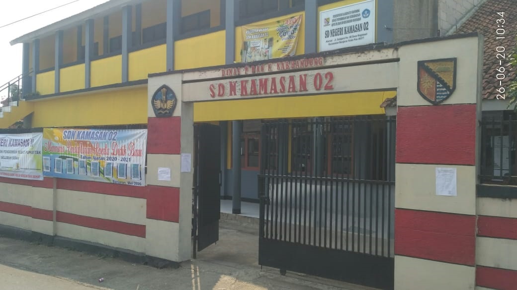 Gedung Sekolah SDN KAMASAN 02 Koordinator Wilayah Bidang Pendidikan TK, SD, SMP dan Non Formal Kecamatan Banjaran Kabupaten Bandung