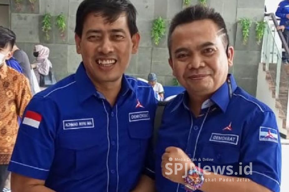 Gus Sentot ( Ketua DPC Demokrat Jombang ) dan Gus Heri ( Sekretaris DPC Demokrat Jombang )