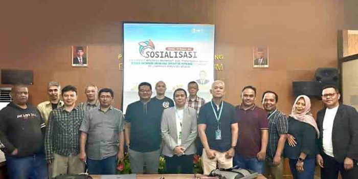 Dinas Pekerjaan Umum dan Tata Ruang Kabupaten Bandung saat meluncurkan aplikasi SIJALAK - Sistem Informasi Jalan dan Kemajuan. (Dok. Istimewa)