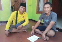Mbah Langgeng warga masyarakat setempat dan ketua RT